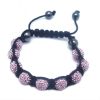 Sell 10mm shamballa crytal bracelet, fashion crystal beads bracelet