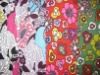 Sell rayon(oe) spandex printed knitting fabric