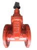 FM/UL-105Q 300 PSI AWWA C509 Grooved-End NRS Gate Valve