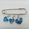 Sell Heart Shape Alloy Fashion Brooch