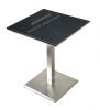 Sell restaurant table, bar table, cafe table, stainless steel