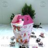 Newly design elegant paper wedding candy box