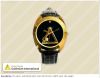 Gold Plated Gents Wrist Watch