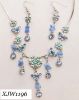 Wholesale acrylic alloy jewelry set(XJW1196)