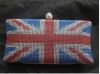 Sell Crystal Compact bag , charming clutch bag , union jack bag