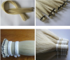 32'' white horse tail hair, long fiddle bow hair