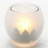 Sell frosted glass candle holder