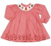 Sell smocked dress for baby girl, baby clothes