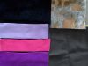flock fabric flocked pu flock with long pile