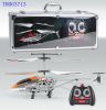 3 channel r/c flashing alloy helicopter with gyro