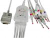 Burdick EKG cable one piece type IEC color code