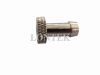 L&T tube connector, 5/32 in. ID Barbed to Female Slip Luer, Metal
