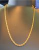 Brass snake chain 18K gold Plated necklace fashion jewelry