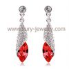 Sell Red Rhinestone Drop Earring