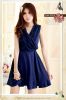 Sell 6369 Chiffon Deep V Neck Halter Dress