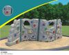 plastic climbing wall