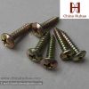 Phillips Pan Head Yellow Galvanized Self-tapping Screw