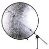 Telescopic collapsible reflector holder