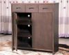 Sell wood shoe  cabinet ( with 2 sliding door)