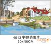 modern landscape diy oil painting by numbers for wall decoration