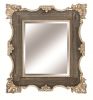 Sell Home decoration Wooden Mirror Frame with corner flowers