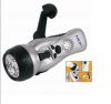 Sell LED Flashlight/torch with FM radio/Dynamo/charge/Alarm function