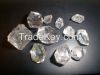 Good quality rough diamonds from the mine, sizes of the stone is 5-18cts, clarity vvs1, vvs2, vs1, vs2, color d, e, f, g, h, i.