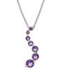 Sell Sterling Silver Amethyst Journey Necklace