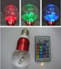 E27 3W LED RGB Crystal Scenery Light