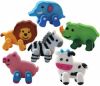 Sell 3D Animal erasers with movable legs