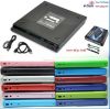 Sell USB2.0 Portable Slim External DVDRWEnclosureColorful series