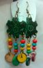 Sell coconut shell earrings