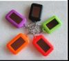 3 LED light solar keychain of many colours