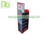 supermarket cardboard display shelf floor standing corrugated cardboar