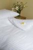 Hotel textile linen satin stripe & percale