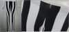 Legging - Black And White Strip Print