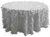 circle taffeta table cloth