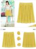 wholesale Fashion Candy Colors Drape Short Skirt