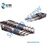 Sell MP, PMMA, PET, PBT, PPS, MPPO conical twin barrelsand screws