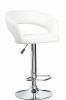 Sell White Leather Rounded Stool