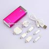 high capacity rechargeable external battery charger mobile phone