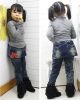 Sell New Kids Toddlers Girls Jean Leggings With Tutu Skirt Pants