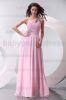 Sell One Shoulder Beaded Chiffon Bridemaid Dresses