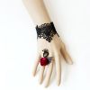 Black Charm Swan New Lace Bracelet