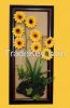 Hot sell Three-dimensional hanging flower silk flower gerbera flower wall han.