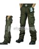 Fashion Outdoor Sporting Cotton Pockets Men Pants