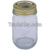 Glass jar, glass container.Food Storage Glass Beverage