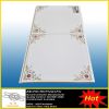 Sell 30cm Wide 8mm Thick PVC Plastic False Ceiling Tile Panels With Ho