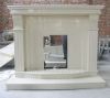 Fireplace, Surround, Mantel, Marble, Marfi stone, Micro Marble