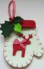 Sell Xmas Glove Shape Felt Decoration